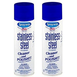 Sprayway Stainless Steel Cleaner 3Pk 15oz Cans