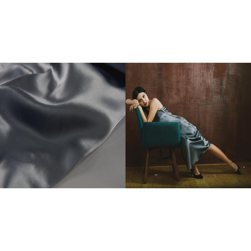 D343 Fabric Book Beautiful Polyester Satin Fabric Material Fabric per