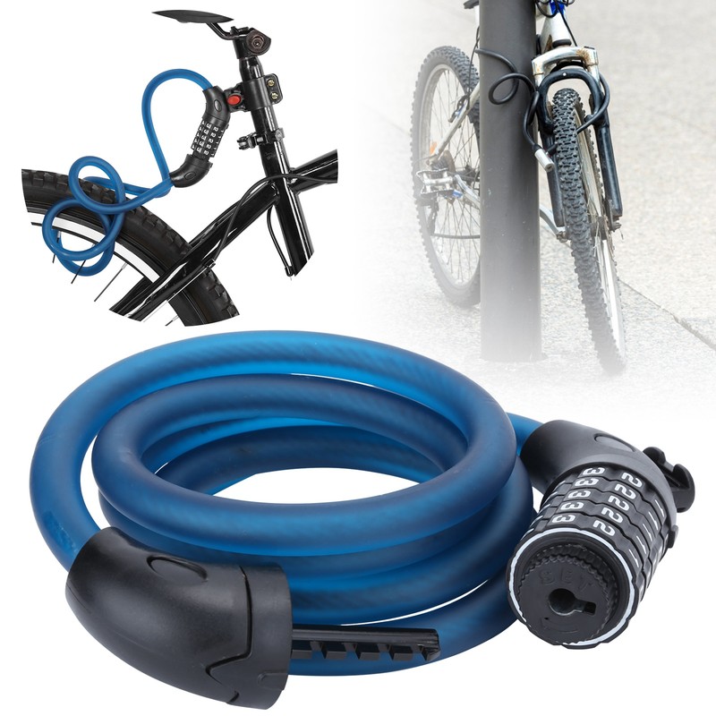 Mountain Bike Bicycle Disc Brake Lock Electric Scooter Motorcycle Coded