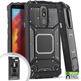 GSA Screw Metal Jacket Case for LG Aristo 4 Plus - Black