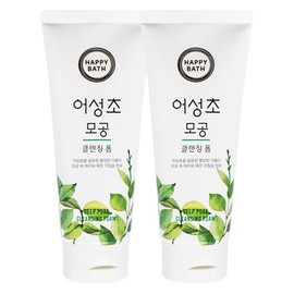 HAPPY BATH 해피바스 어성초 모공 클렌징 폼 200g X 2개 Happy Bath Artemisia Cleansing Foam 200g x 2pcs