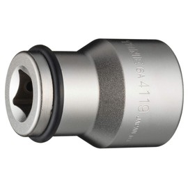 TONE Foil Nut Combination Socket 6A-4119 Insertion Angle 0.7 inch (19.0 mm) (3/4 inch), Double Side Width 1.6 x 0.7 inches (41 x 19 mm)