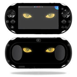 MightySkins Skin Compatible with Sony PS Vita (Wi-Fi 2nd Gen) wrap Cover Sticker Skins Cat Eyes