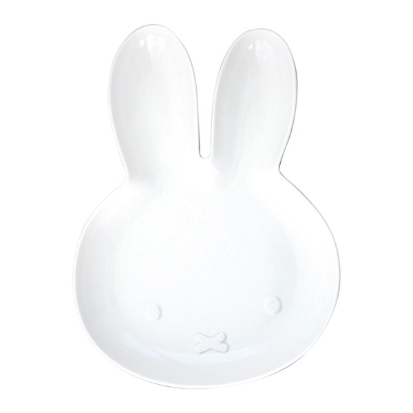 Kaneshotouki 200103 Dick Bruna Miffy Plate, Small, Approx. 5.9 x