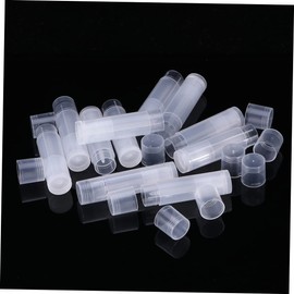 Ipetboom Diy Making Kit 30pcs Empty Plastic Tubes Storage Tubes for Moisturizing Pomade