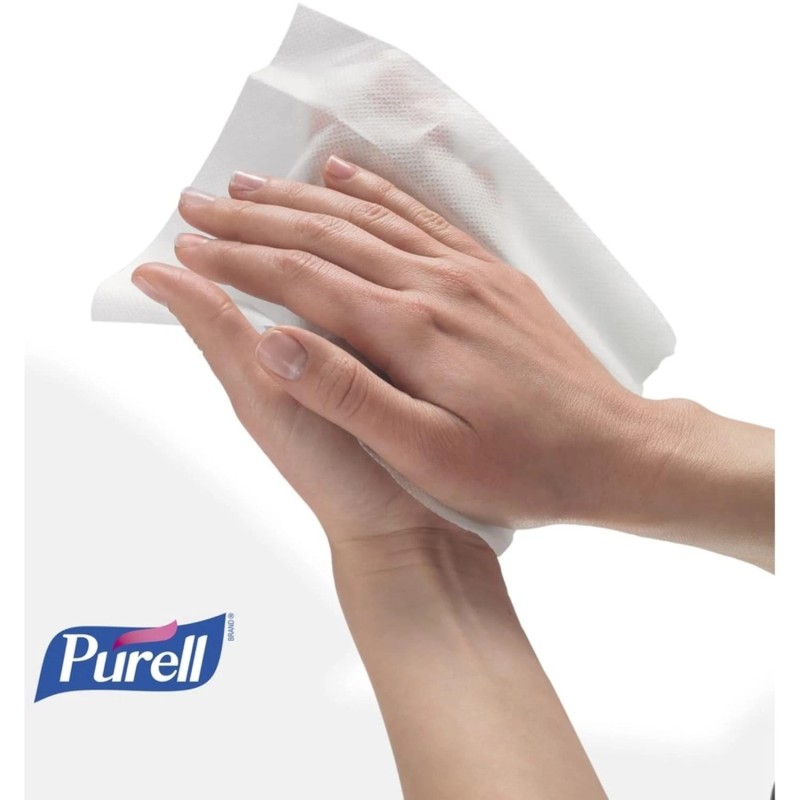 PURELL Individually Wrapped Hand Sanitizing Wipes 10 Pack 100 Wipes