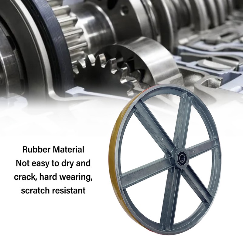2Pcs Band Saw Tires Rubber Non Slip Noise Reduction Bandsaw