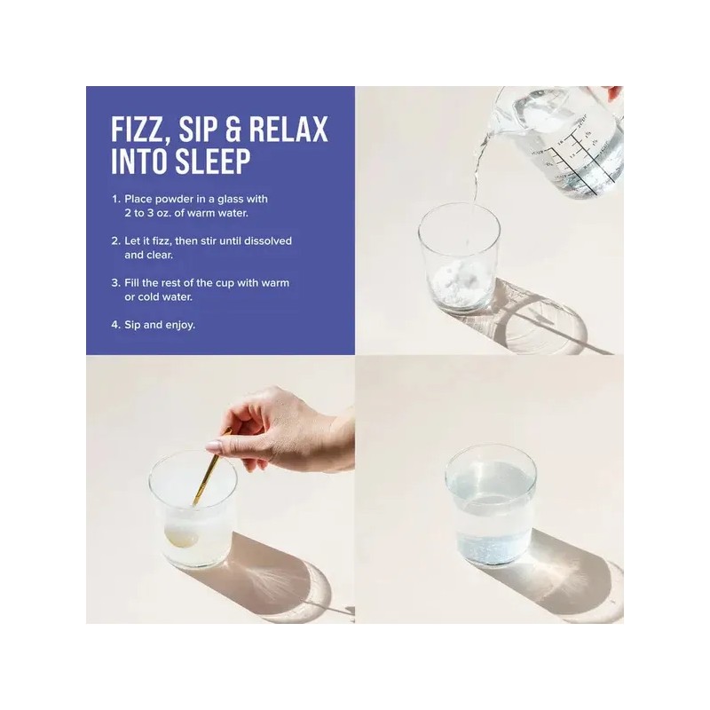 Calm Sleep Magnesio + Melatonina Natural Vitality | Sueño Profundo