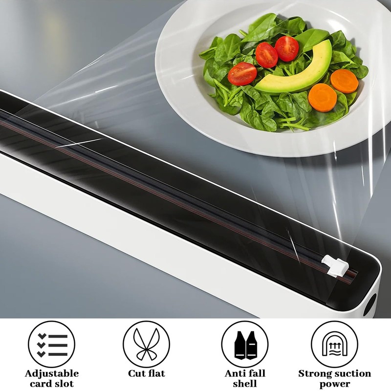 2PCS Foil And Cling Film Dispenser, Cling Film Dispenser, Kitchen