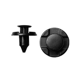 Boston BC5106 Push Rivets for Automobile Parts, Black, Pack of 10 per Bag, 0.8 x 0.8 inches (20 x 21.3 mm)