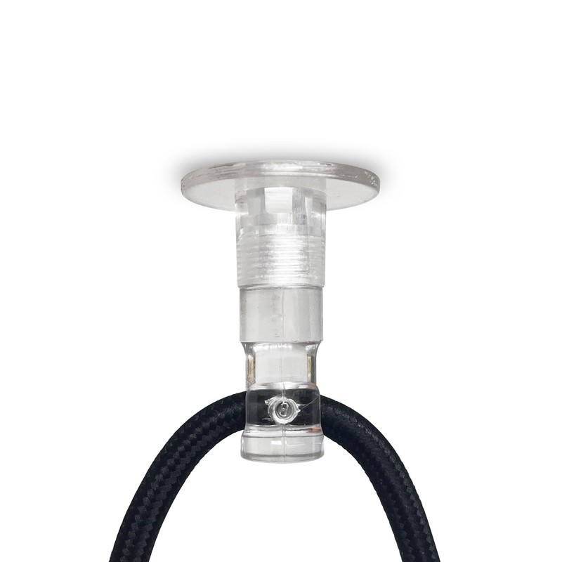 smartect Two-piece wall and ceiling pins for hanging textile cables