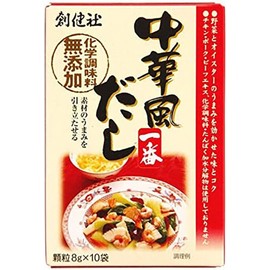 Michelin-Kaiseki Supplies Sokensha Japanese Made Chinese Style Dashi Soup Stock Base Seasoning 創健社 中華風だし一番