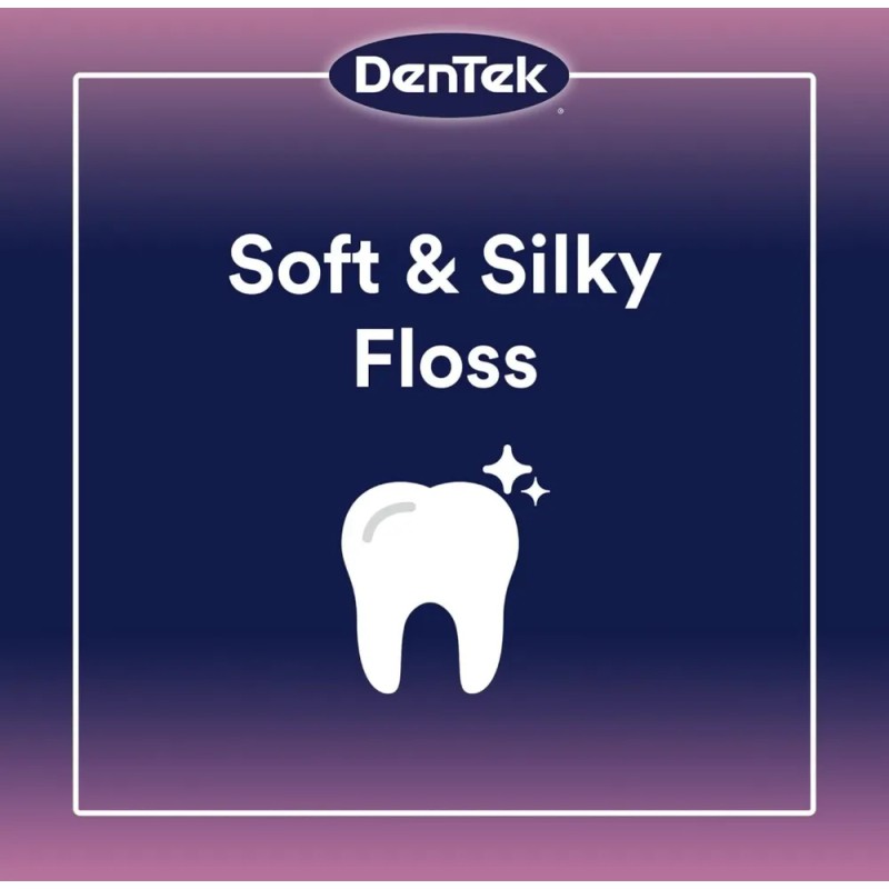 Dentek Floss Picks Sensitivo Gums 150 Unidades 7 Cm Encerado