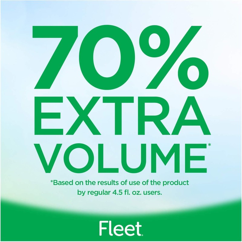 Fleet Laxative Saline Extra Enema for Adult Constipation, 7.8 fl