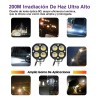 Faros De Lupa Doble Color Universal De 28000 Lúmenes