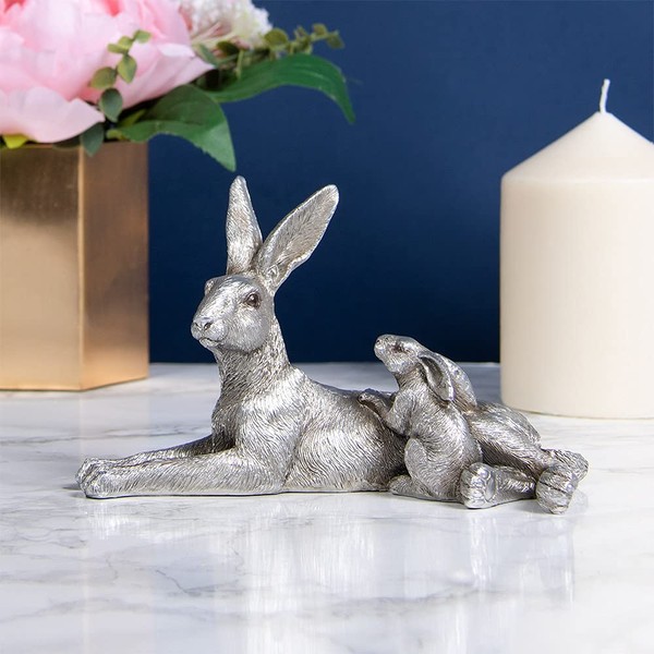 tHE Leonardo Collection LP47399 Figure | Silver Hare & Young