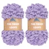 JubileeYarn Fun Finger Loops Yarn - Polyester Jumbo Weight Loop