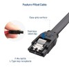 8-core Copper Flexible SATA3.0 Serial Data Cable sata Data Cable