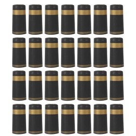 Cabilock 200pcs Red Blouse Wine Sealer for Wine Bottles Wine Bottle Corks Red Tops Empty Wine Bottles Campden Tablets for Wine Making Heat Cap Wine Bottle Labels Shrink Seals