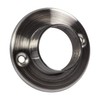 Gedotec Wardrobe Rail Bearing Stainless Steel Matt Brushed | Pack