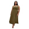 City Chic Women's Plus Size Elly, Khaki