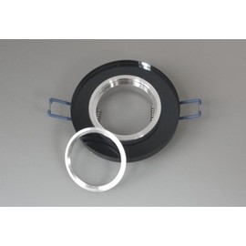 12 V LED Recessed Spotlight Model S1370BK | Installation Housing Black | 5.5 W LED Bulb Warm White