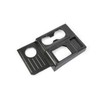 Carbon Fiber Center Console Gear Shift Box Water Cup Panel