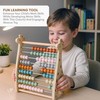 Abacus for Kids Math Teaching Tools Made of Wooden Beads