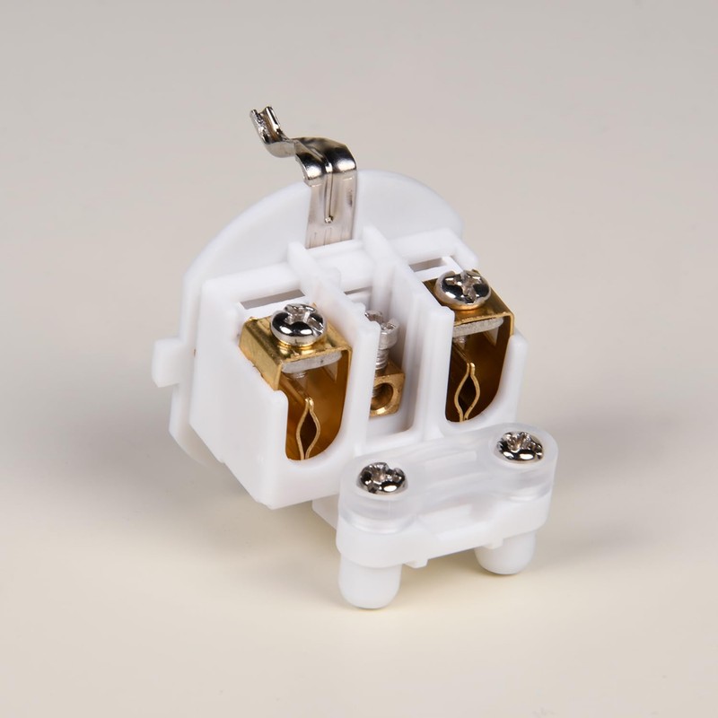 ABSINA 6 x Schuko Coupling White with Strain Relief -