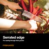Fiskars Hori Hori Garden Knife with Sheath, Multi-Purpose Heavy Duty