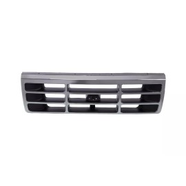 Perfit Liner Chrome Front Grille w/Gray Insert Fit 92-96 Ford Bronco F150 F250 F350 F53 F59