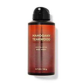 Bath and Body Body Spray for mens (3.7 oz / 104 g, Mahogany Teakwood)