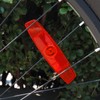 MFC PRO Bicycle Wheel Reflector Red Pack of 2 (Red,