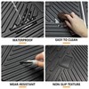 HUYINPJ Cargo Mat Compatible with 2020-2025 Ford Explorer Cargo Liner