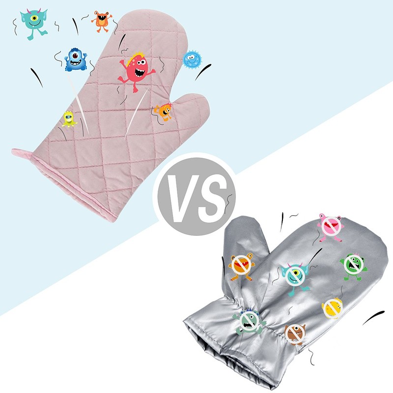 Tingtio Garment Steamer Ironing Gloves Flexible Anti Steam Mitt Heat