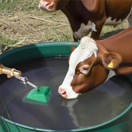 SLWHYZL Float Valve 1/2 Inch, Water Float Valve, Float Valve for Water Tank, Brass Valve with Adjustable Brass Arm for Water Trough Tank Pond Pool Swamp Cooler