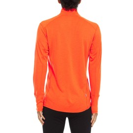 Minus33-100% Merino Wool - Isolation Men’s Midweight Quarter Zip - Warm Pullover - Outdoor Recreation Sweater - No Itch Renewable Fabric - Blaze Orange - Large