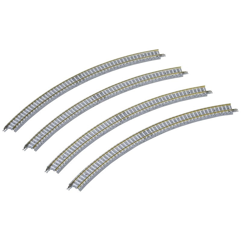 TOMIX Nゲージ カーブPCレール C317-45-PC F 4本セット 1192 鉄道模型用品