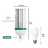Pinegreen Lighting 5000LM LED Corn Light Bulb, Energy Efficient 38W