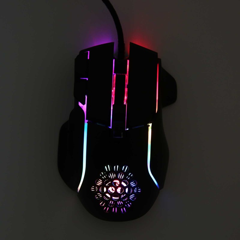 RGB Gaming Mouse 12800 DPI Gaming Mouse Optical Wired with