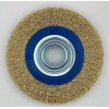 Mopani 1-Pc 6" INCH ROUND BRASS WIRE BRUSH WHEEL FOR