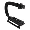 PULUZ U C Shape Video Action Stabilizing Handle Grip ABS
