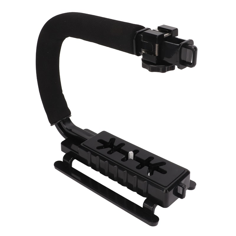 PULUZ U C Shape Video Action Stabilizing Handle Grip ABS