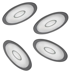 YMT 2472-826 Hot Tub Pillow Oval Pillow Insert + Back Mount for Jacuzzi J-300 Series Hot Tub 2007-2013(4Pack)