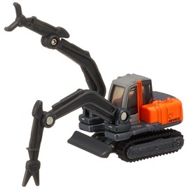 Takara Tomy Tomica #65 Hitachi-kenki Double Arm Working Machine Asutaco