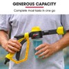 Jet-USA Foam Cannon Soap Applicator Gun for Garden Hose, Snow
