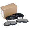 4pcs Front Disc Low Dust Ceramic Brake Pads Kit for