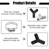 teasteam 2 Way Y Splitter for Waste Pipes Connector for