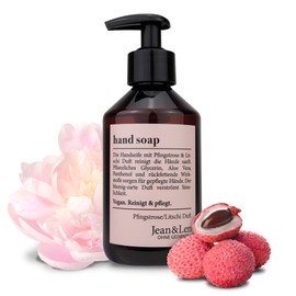 Jean & Len, Hand and Body Wash Floral Scented Peony and Fruity Litchi Sustainable 250 ml