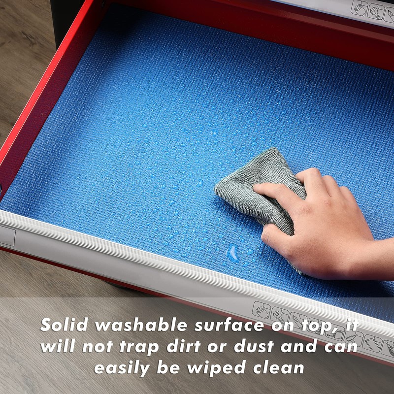 CASOMAN Professional Grade High Grip Tool Box Liner, Drawer Liner,